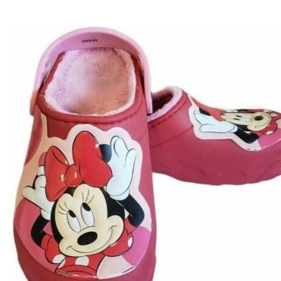 CROCS CLASSIC DISNEY MINNIE MOUSE SIZE J3 - Picture 1 of 11